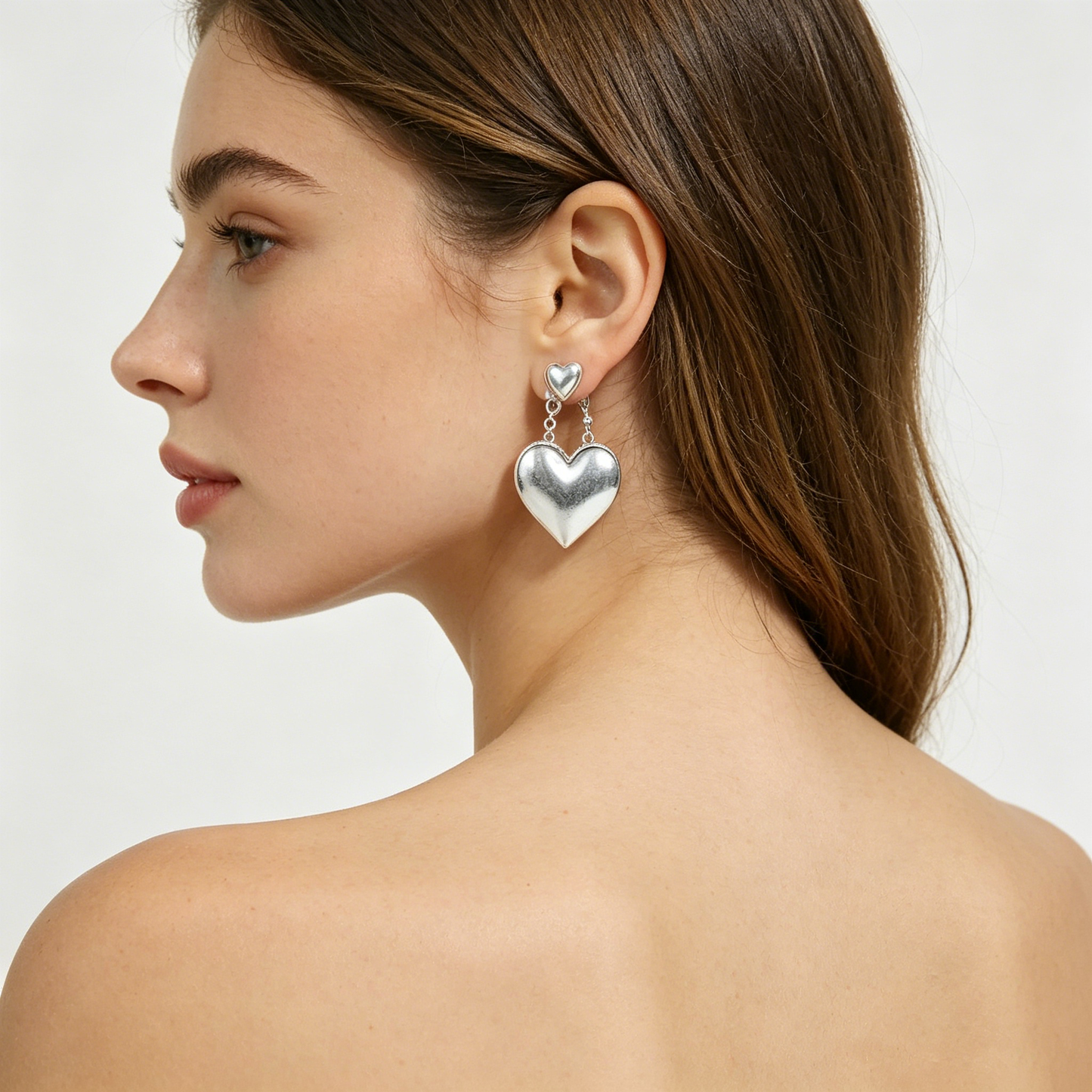 Boho Turquoise Drop Earrings | Vintage Feather & Geometric Silver Earrings for Women